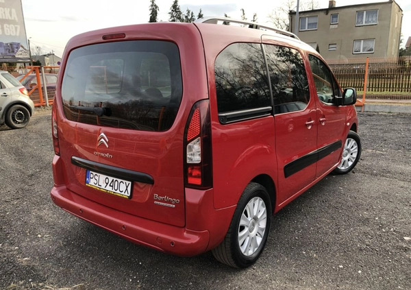 Citroen Berlingo cena 32900 przebieg: 190000, rok produkcji 2014 z Sobótka małe 154